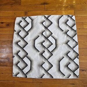 Dransfield & Ross Balck and White Pillow 22" $125